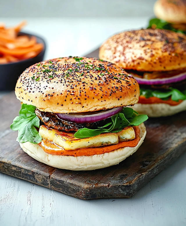 Halloumi burger ideas