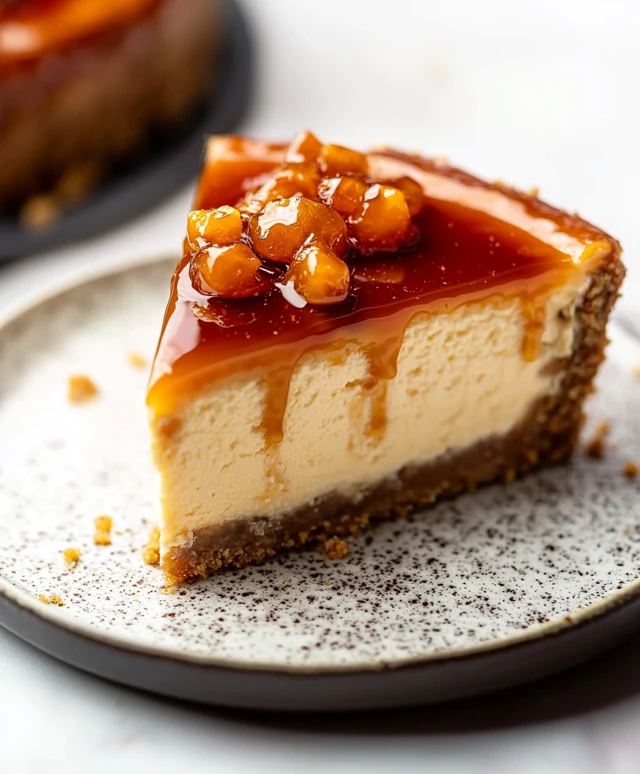 Salted Caramel Cheesecake Dessert