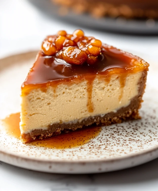 Salted Caramel Cheesecake Dessert