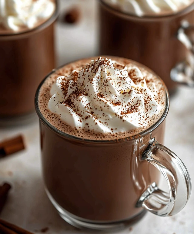 Creamy French Hot Chocolate