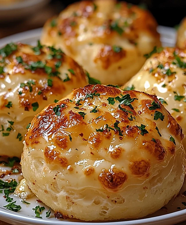 Garlic Butter Cheese Bombs