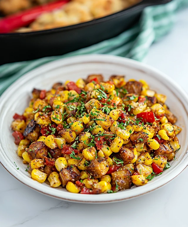 Cajun Corn Maque Choux