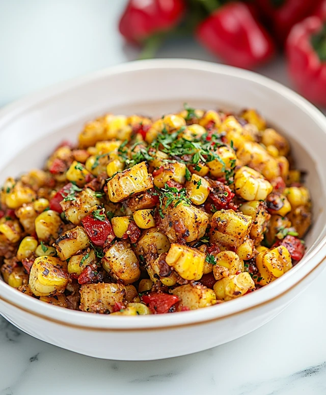 Cajun Corn Maque Choux