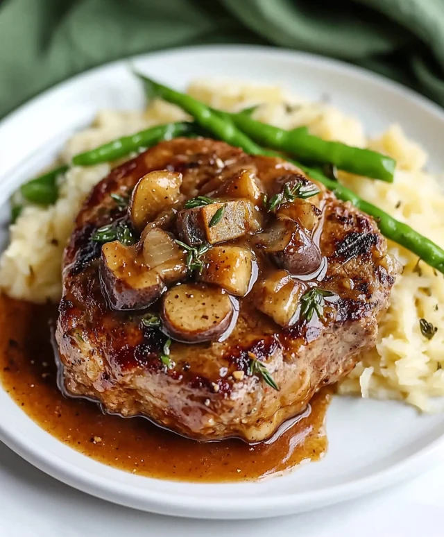 Cube steak with sauce