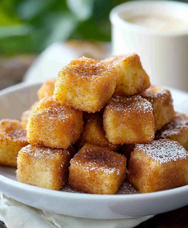 Cinnamon French Toast Bites