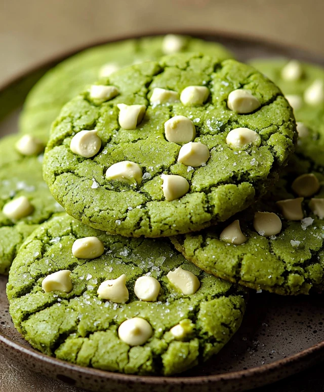 Matcha Cookies Delight