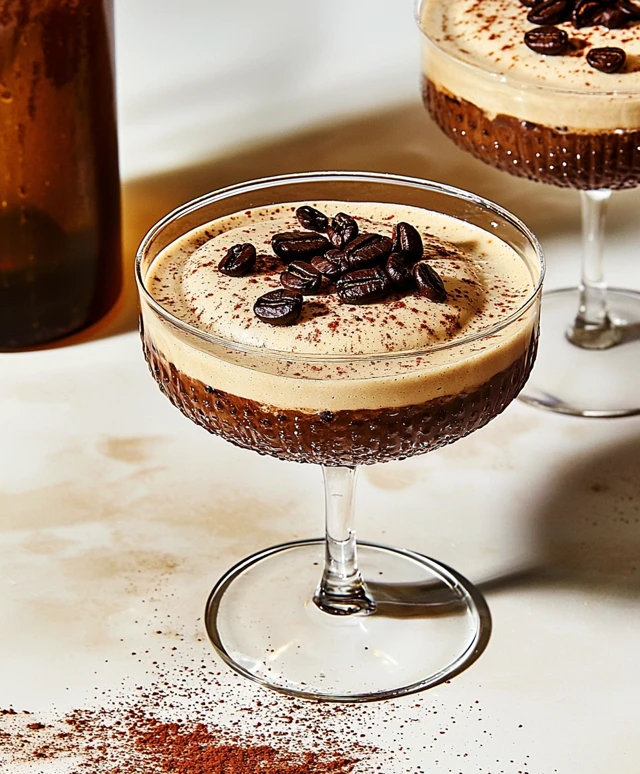 Frozen Espresso Martini Cocktail