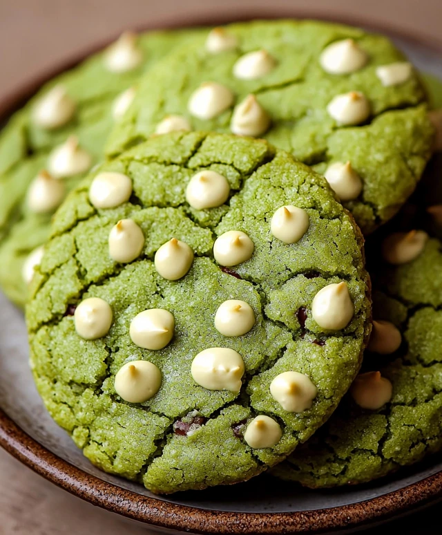 Matcha Cookies Delight