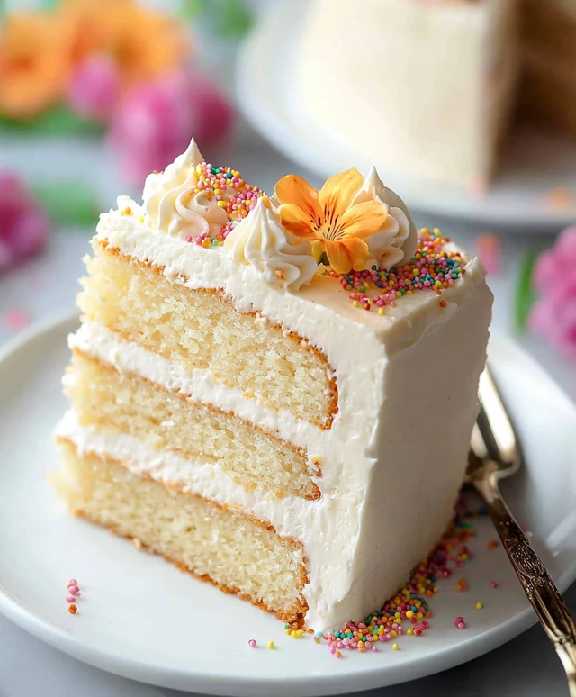 Vegan Vanilla Cake