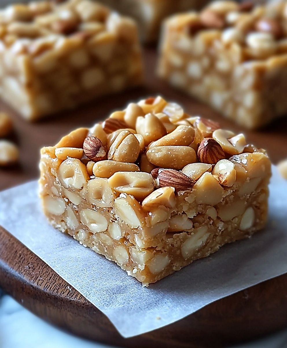 No-Bake Nut Squares