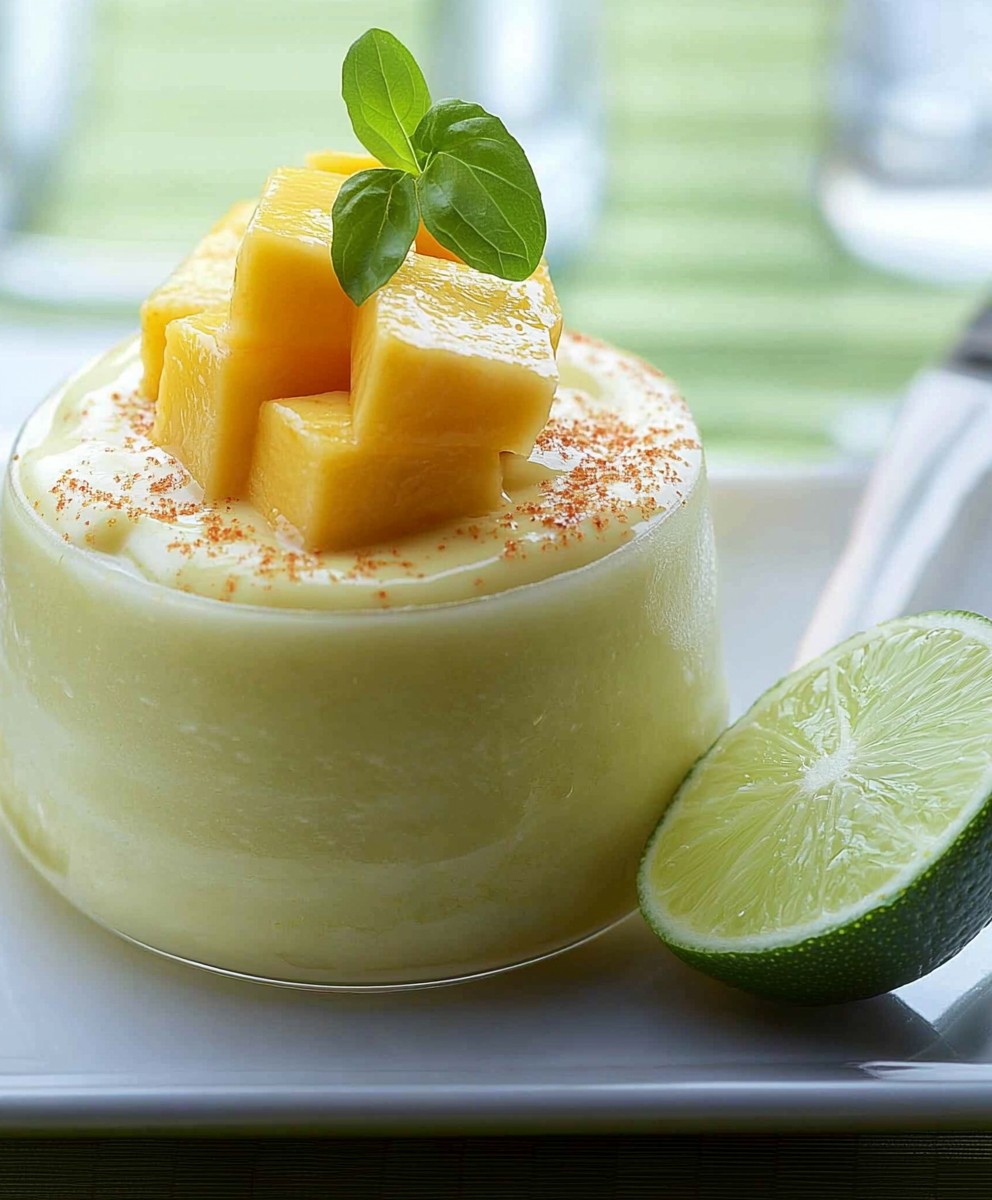 Mango Lime Mousse