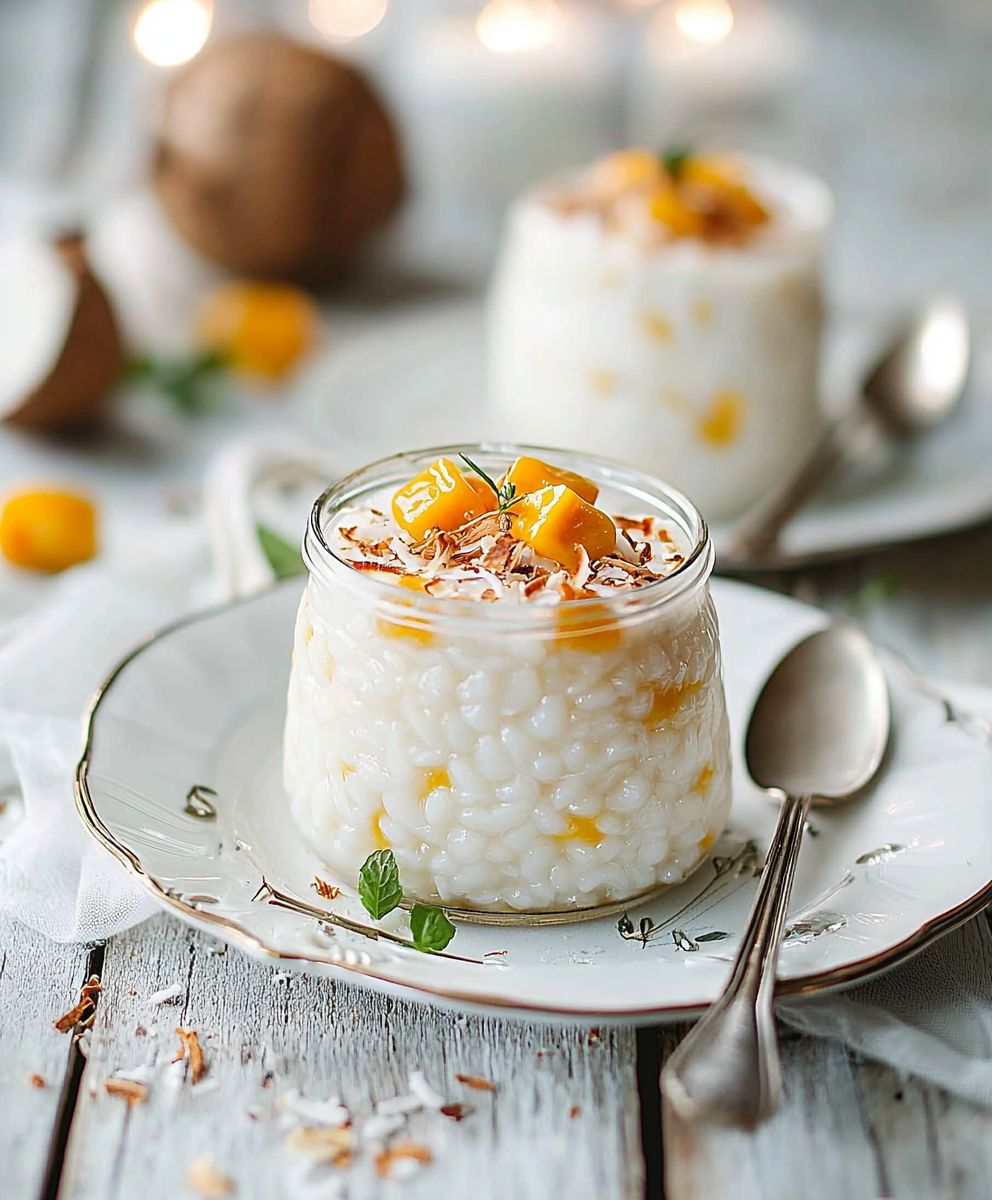 Coconut Tapioca Pudding