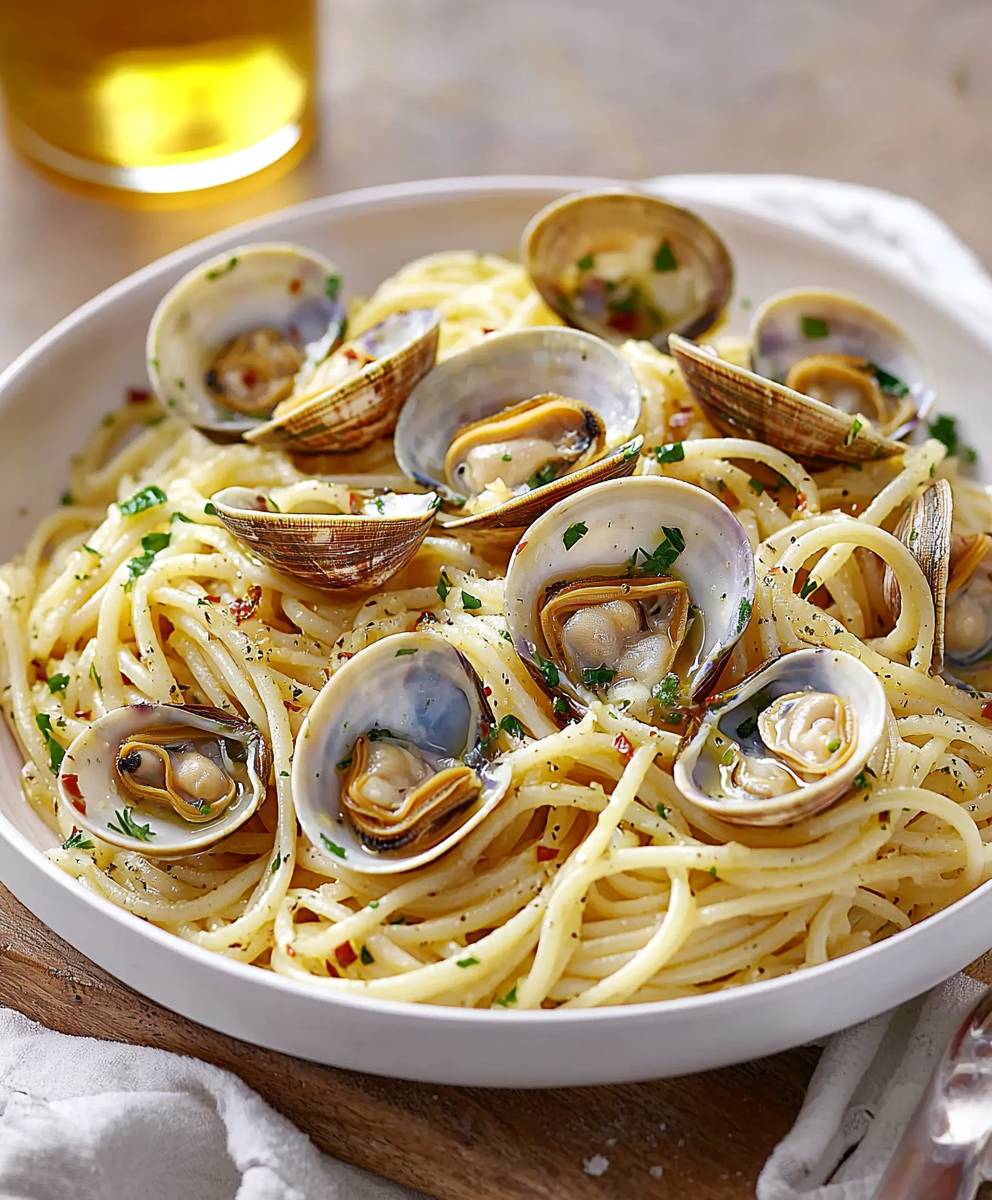Linguine Clams Dish