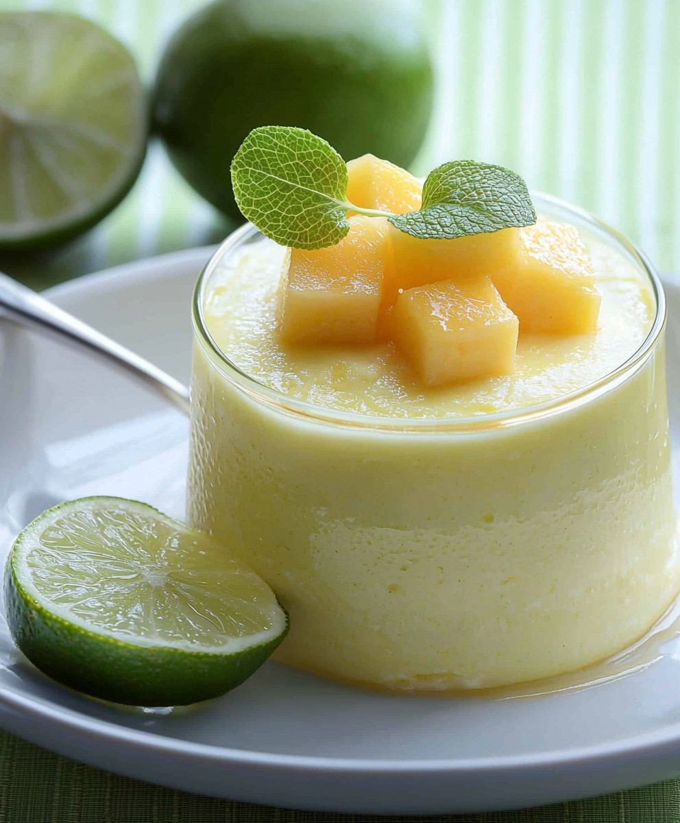 Mango Lime Mousse