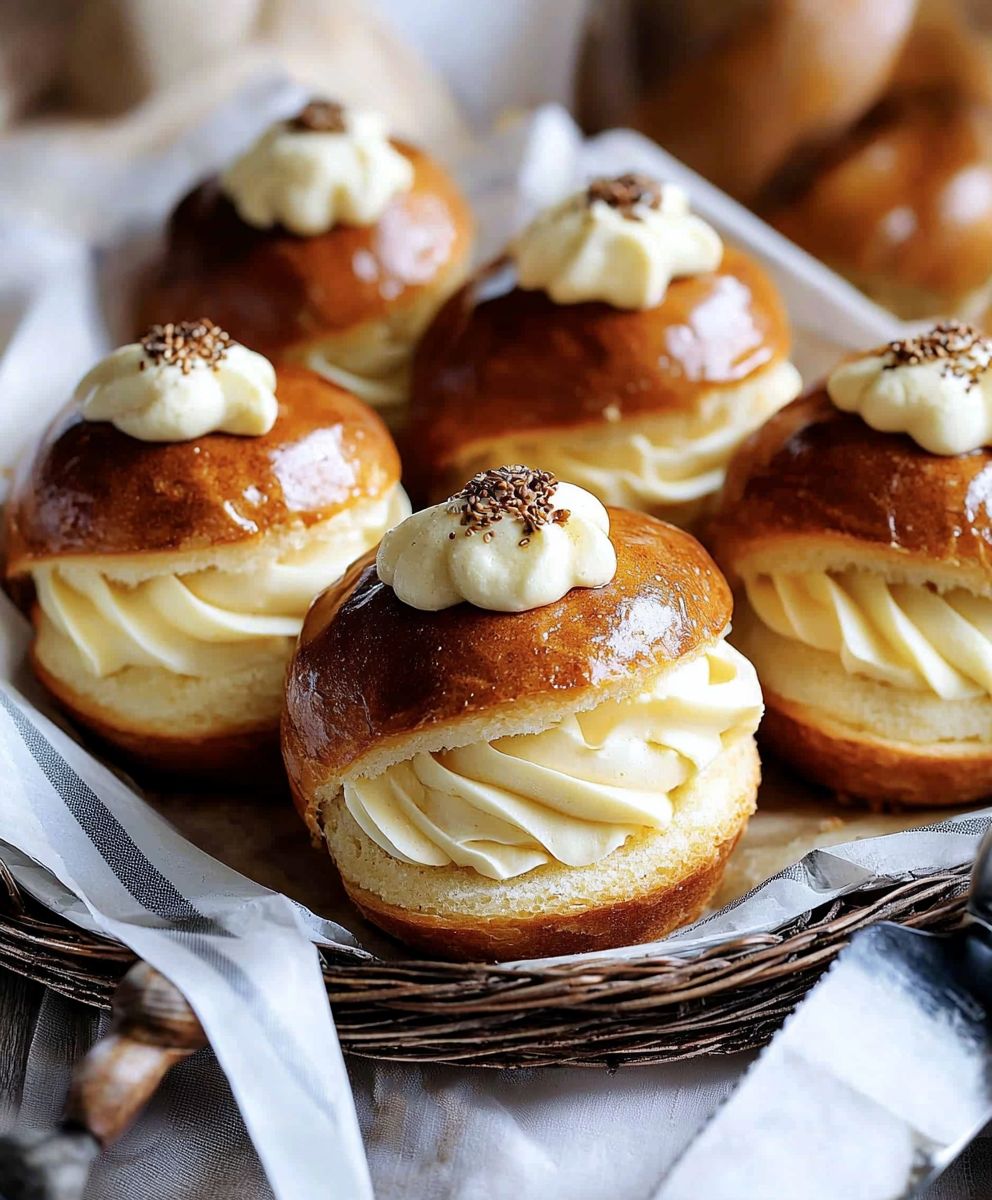 Cream Buns Dessert