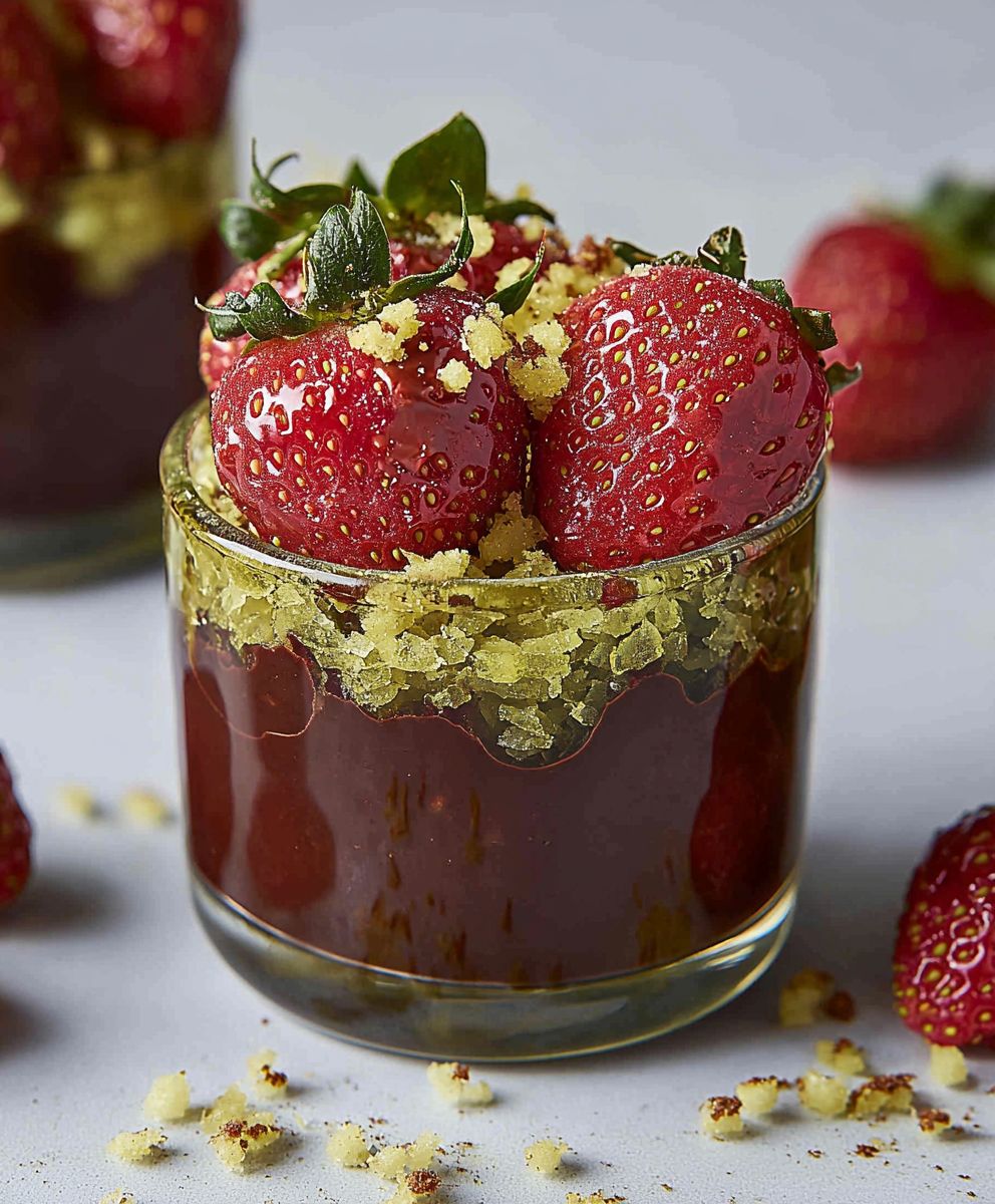 Dubai Chocolate Strawberries