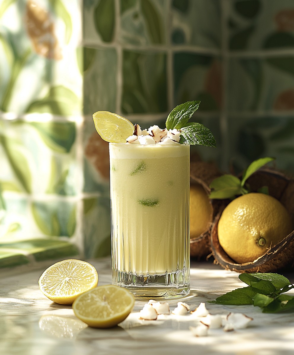 Coconut Milk Brazilian Lemonade