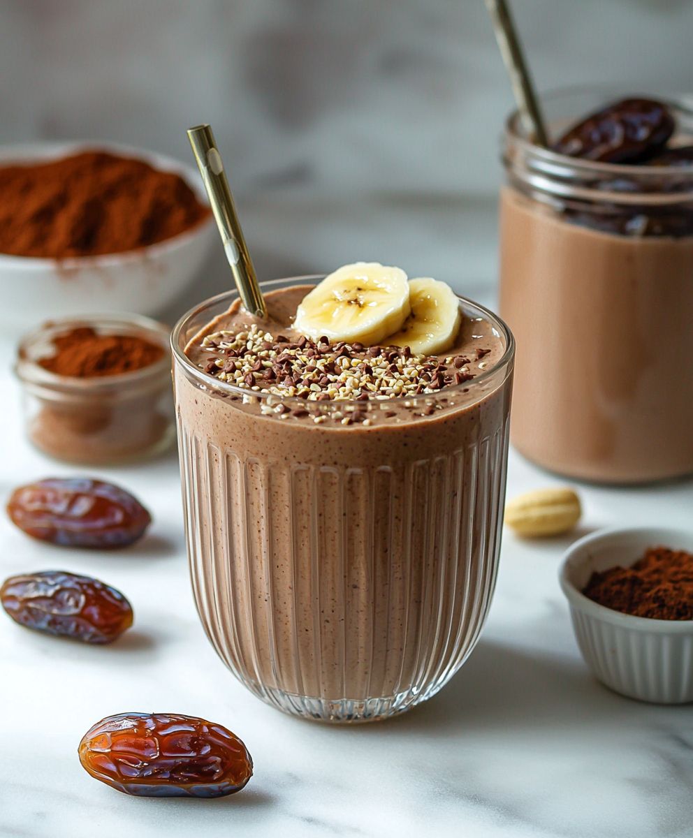 Chocolate Peanut Butter Smoothie