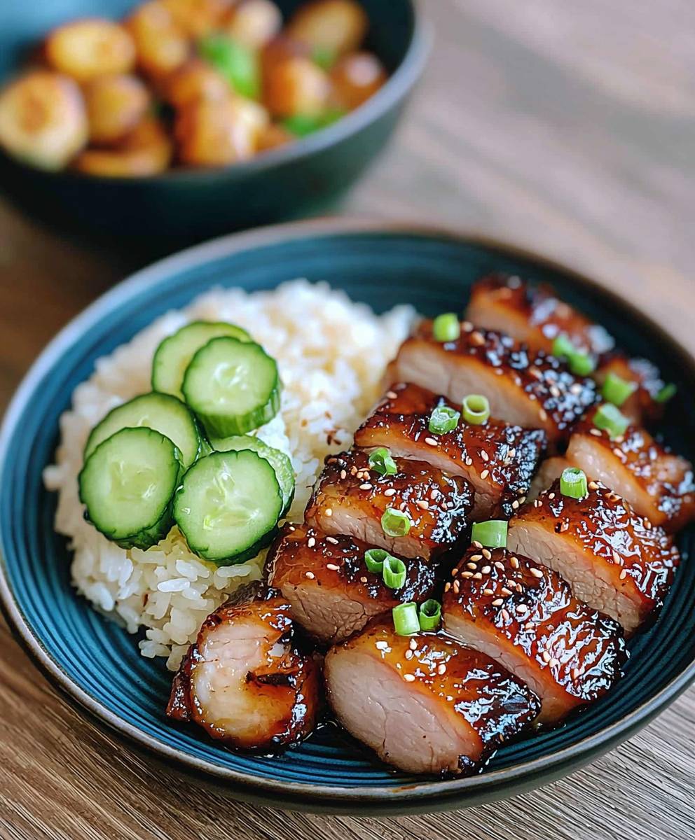 Honey Glazed Pork Belly