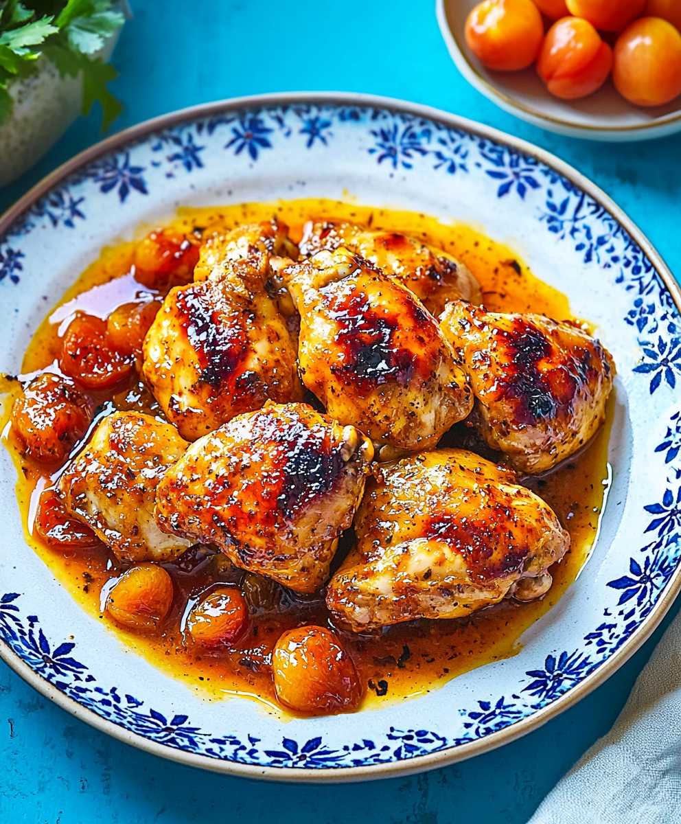 Apricot Chicken Dish
