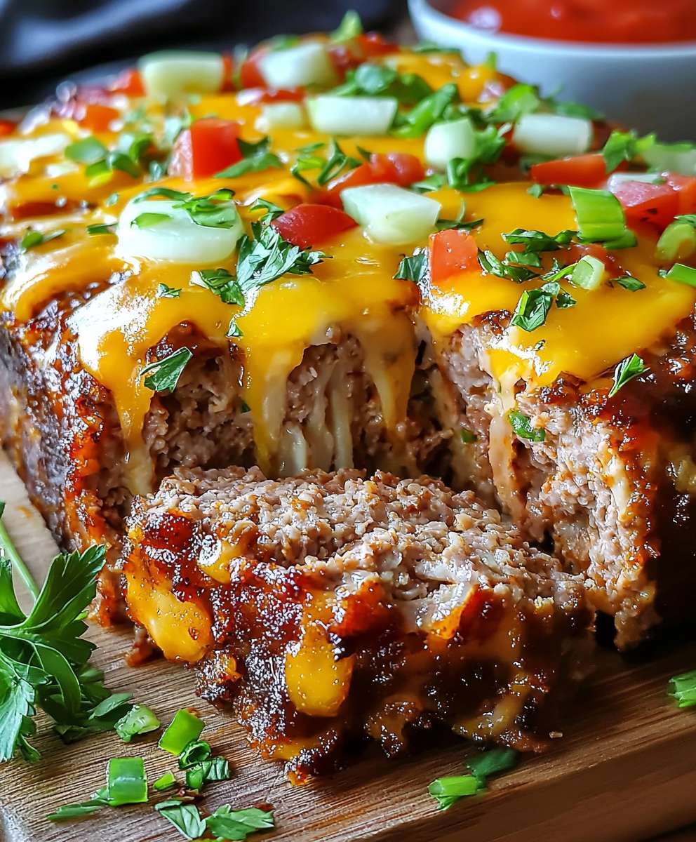 Philly Cheesesteak Meatloaf