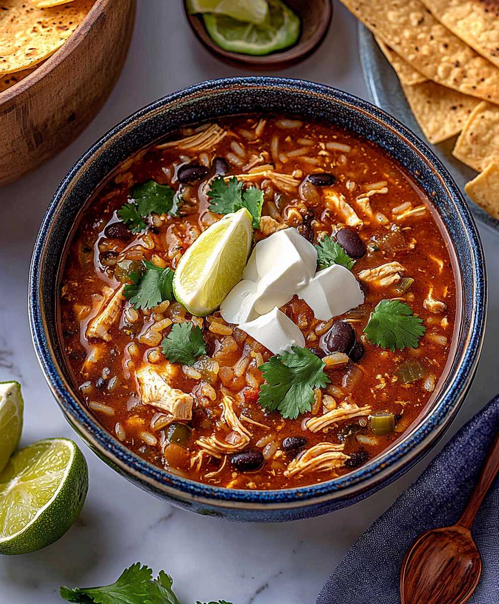 Chicken Enchilada Soup