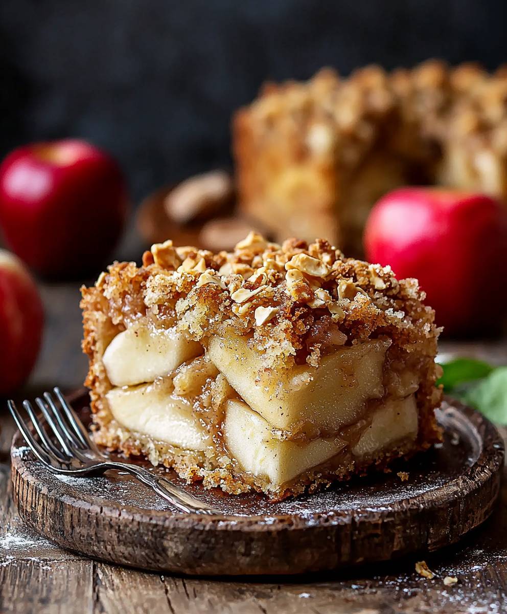 Apple Crumble Cake Dessert
