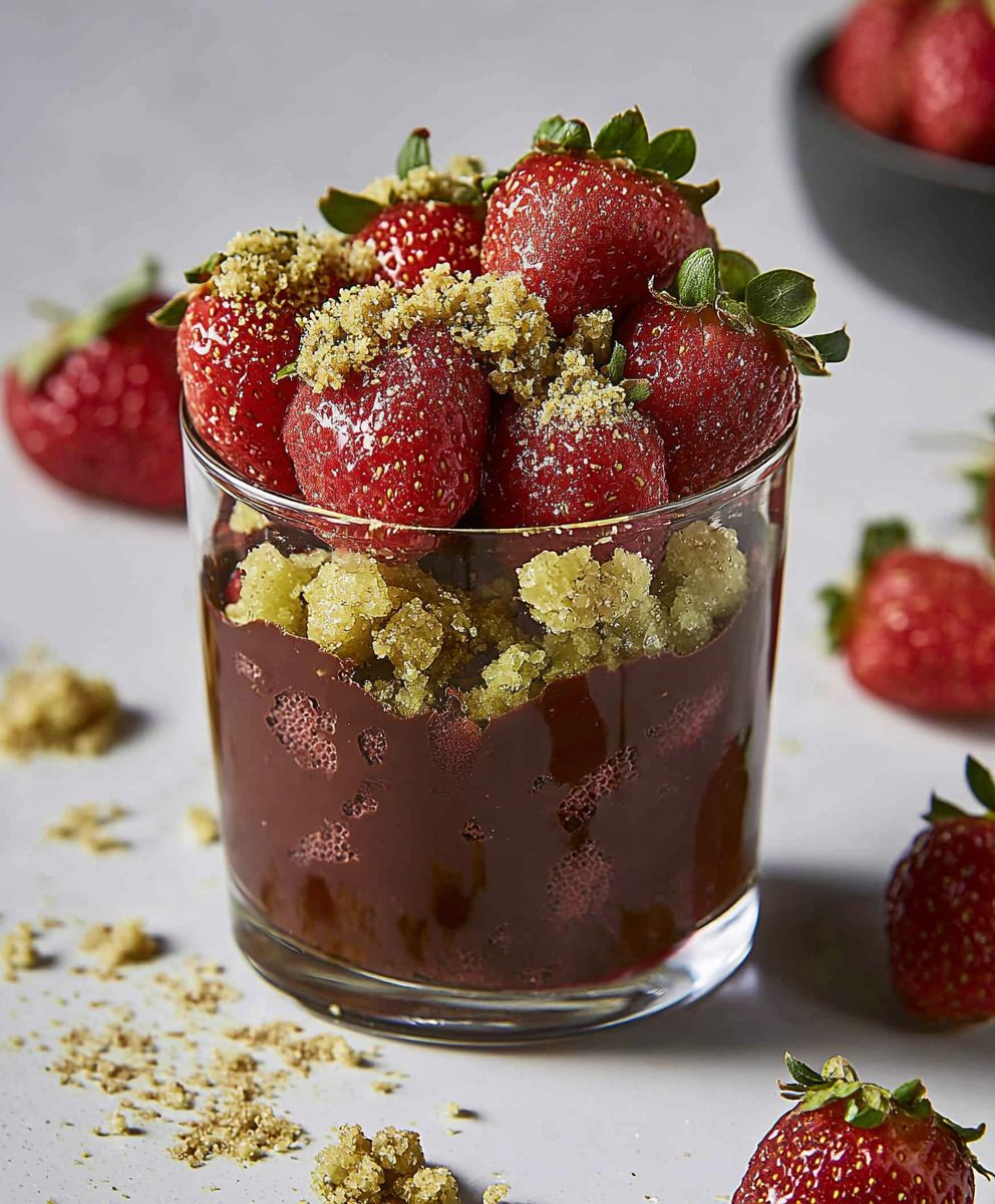 Dubai Chocolate Strawberries