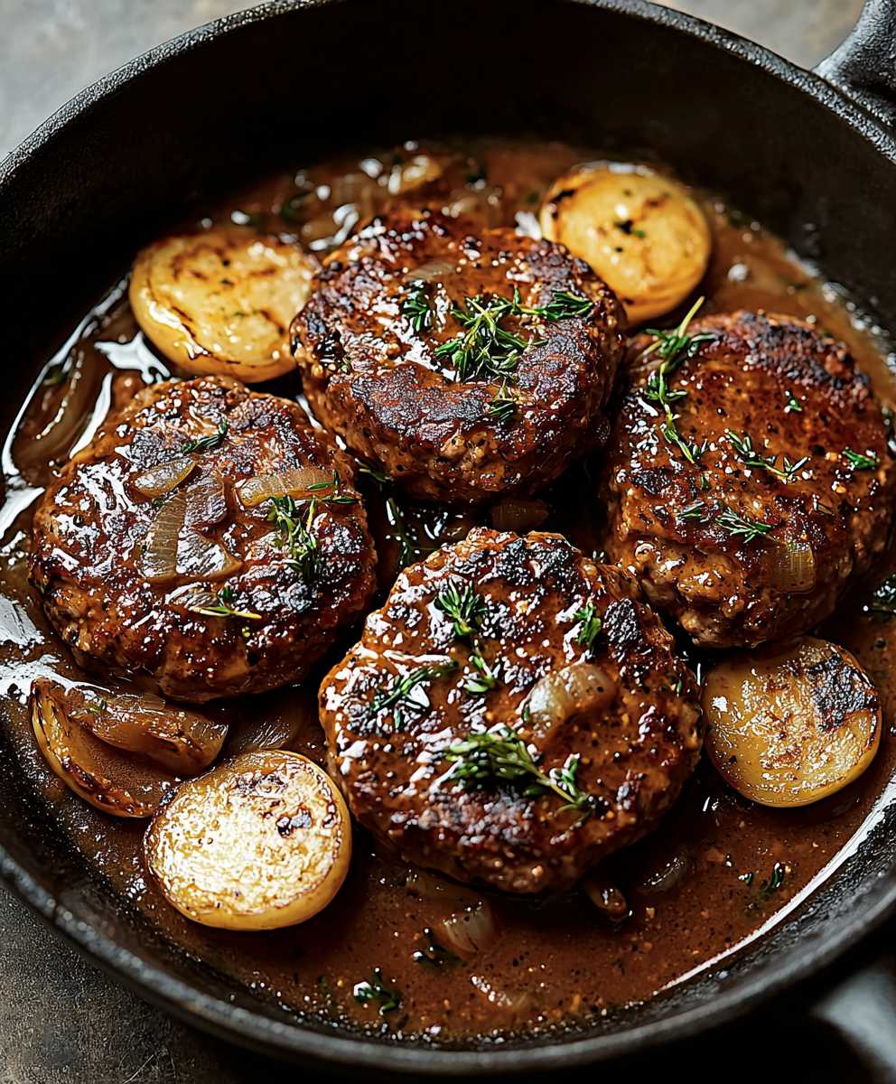 Salisbury Steak Dinner