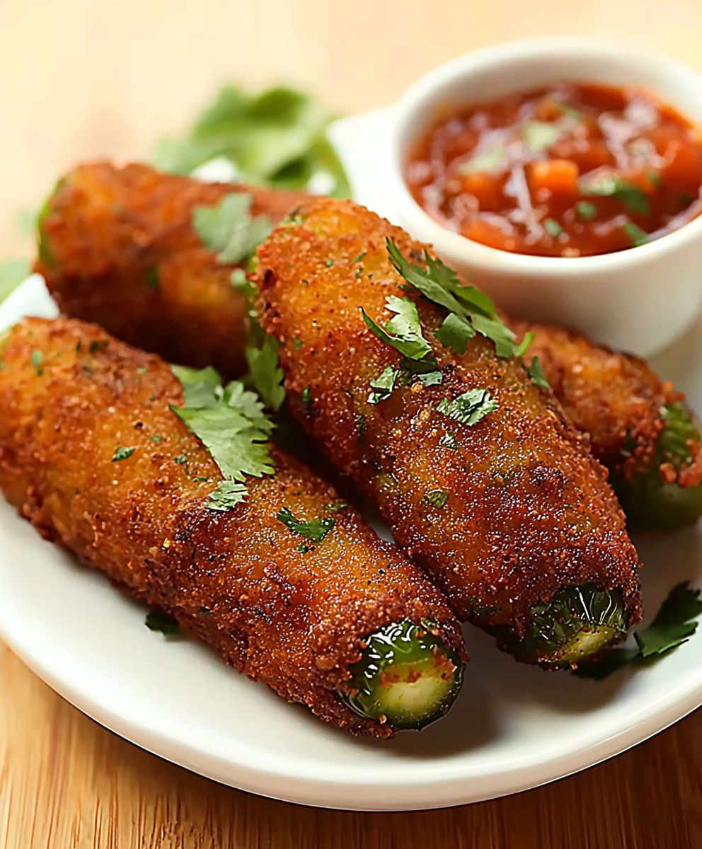 Bean-Stuffed Jalapeños