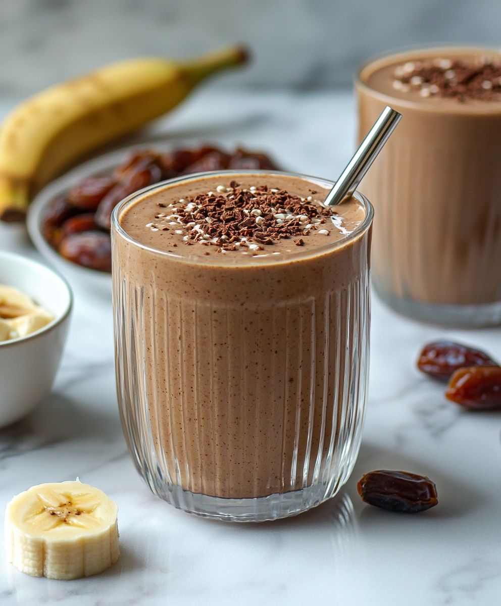 Chocolate Peanut Butter Smoothie