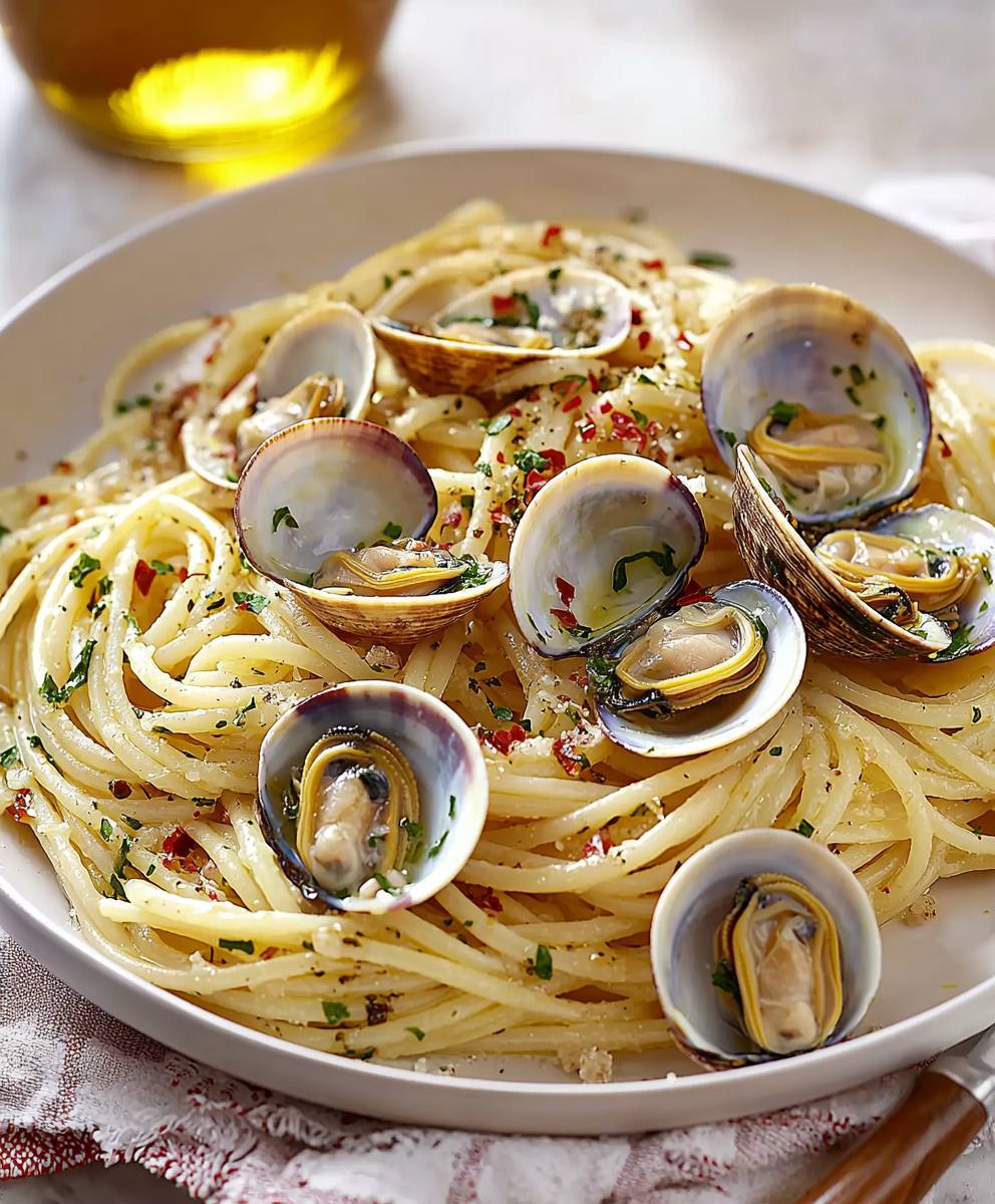 Linguine Clams Dish
