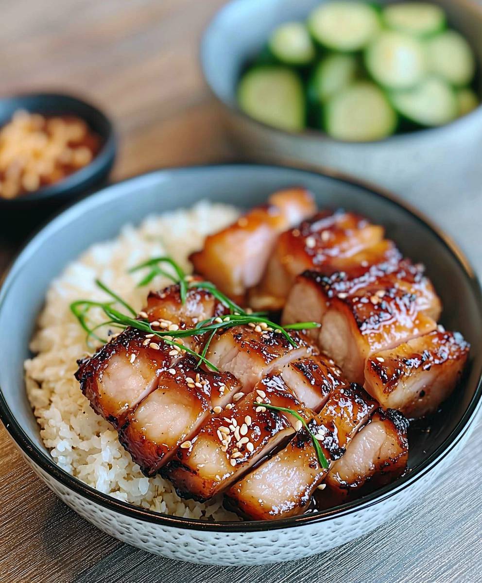 Honey Glazed Pork Belly