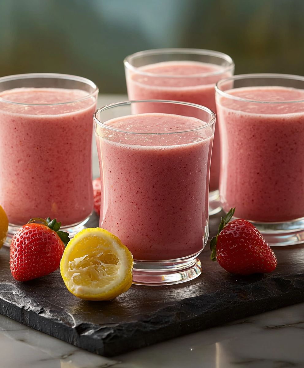 Strawberry Lemon Smoothie