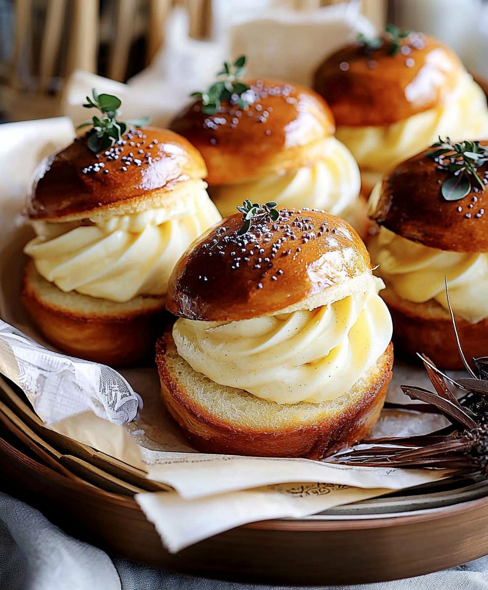 Cream Buns Dessert