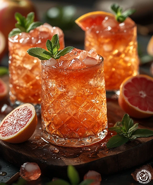 Grapefruit Apple Cider Drink