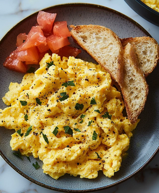 Scrambled Eggs Cooking Tips