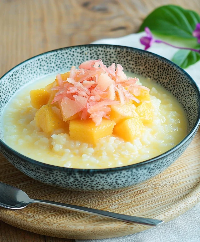 Mango Pomelo Sago dessert