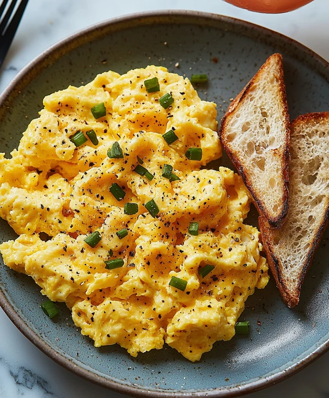 Scrambled Eggs Cooking Tips