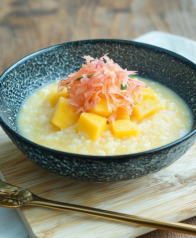 Mango Pomelo Sago dessert