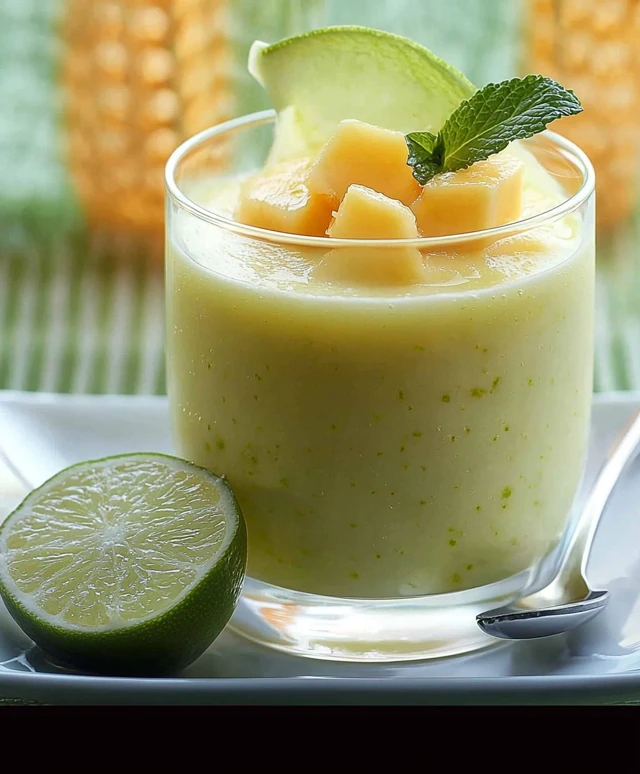 Mango Lime Mousse