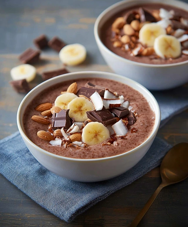 Chocolate Coconut Smoothie Bowl