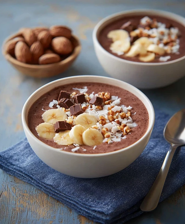 Chocolate Coconut Smoothie Bowl