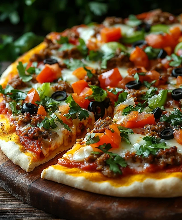 Taco Pizza