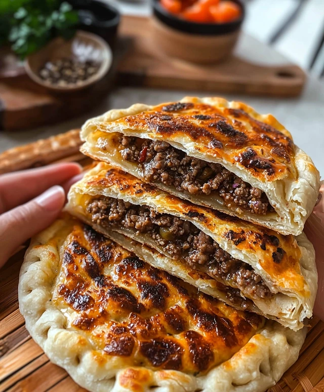 Uyghur Fried Meat Pie
