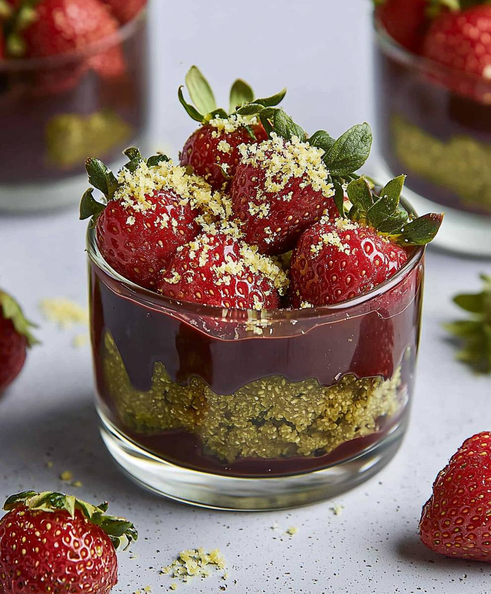 Dubai Chocolate Strawberries