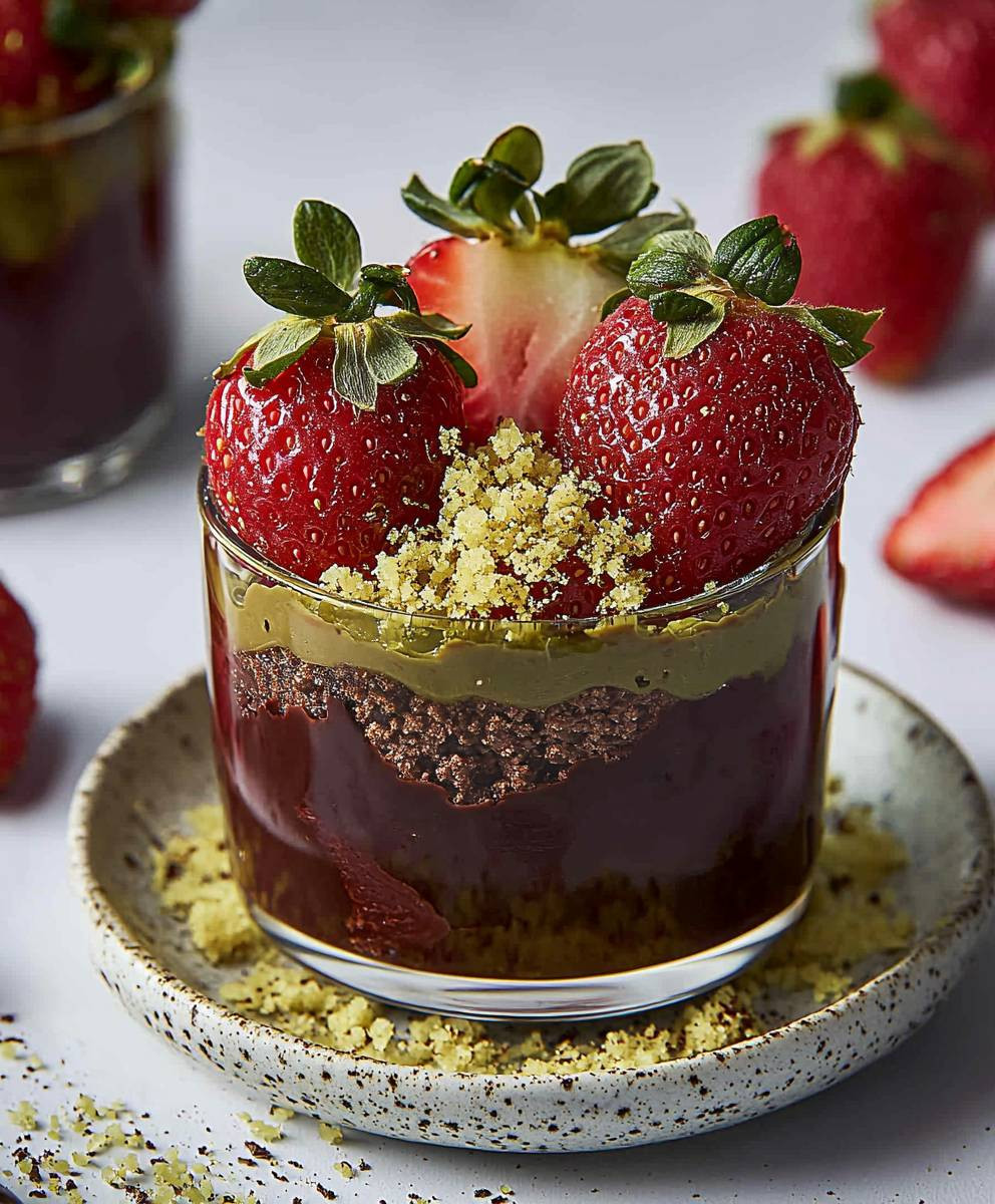 Dubai Chocolate Strawberries
