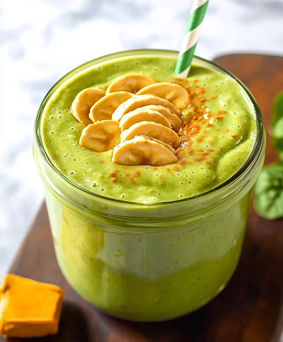 Peanut Butter Green Smoothie