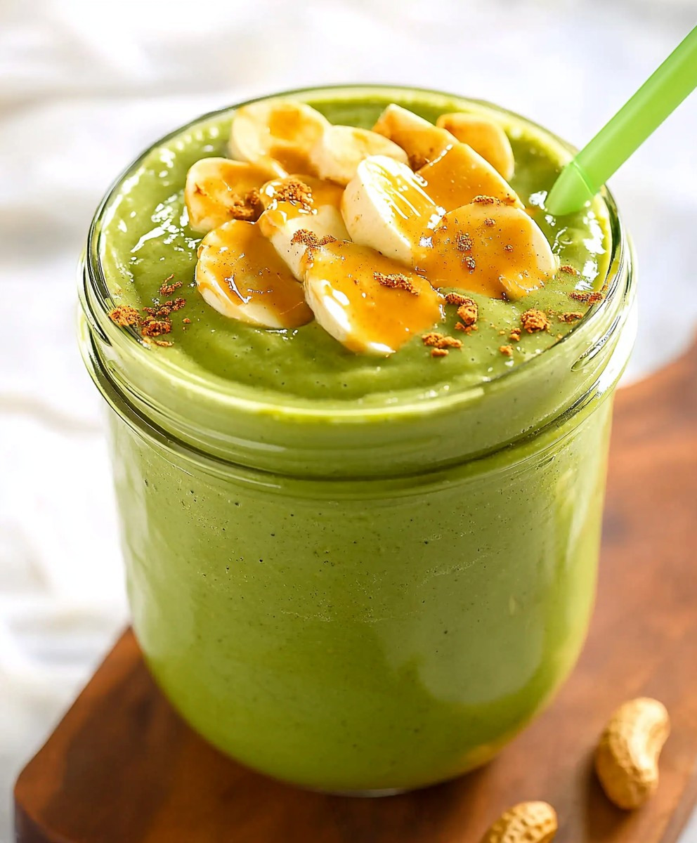 Peanut Butter Green Smoothie