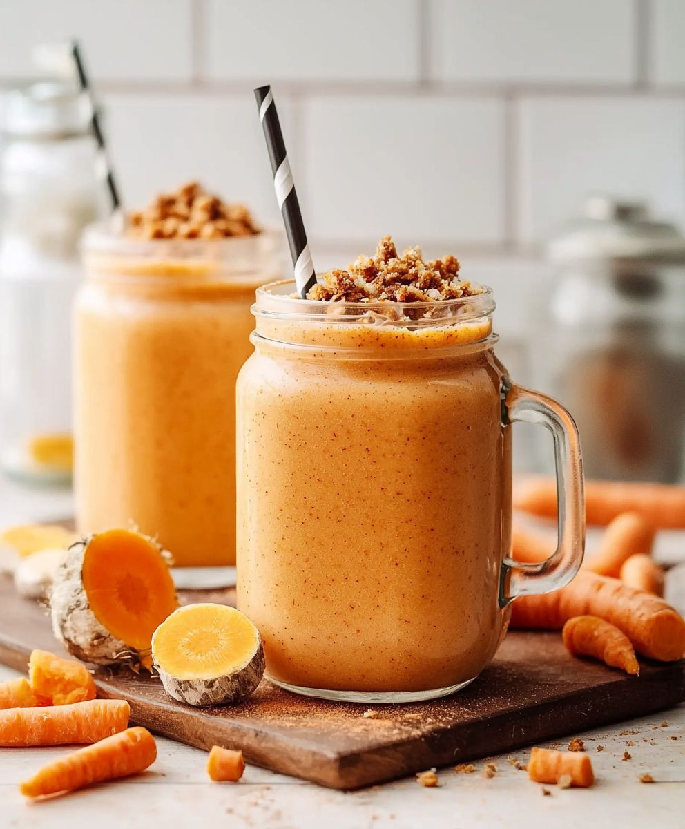 Carrot Cake Smoothie Benefits